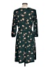 Petite Assembly Floral Teal Casual Dress Size Lg Petite - photo 2
