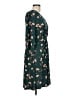 Petite Assembly Floral Teal Casual Dress Size Lg Petite - photo 4