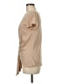 Which We Want Tan Short Sleeve Top Size M - photo 5