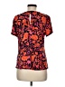 Vince Camuto Orange Short Sleeve Top Size M - photo 2