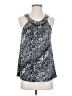 Style&Co Silver Sleeveless Blouse Size S - photo 1