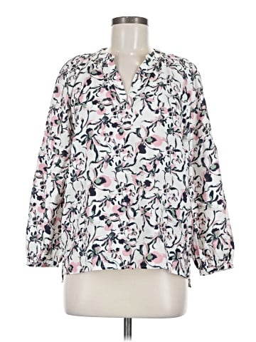 Caslon 3/4 Sleeve Blouse (view 1)