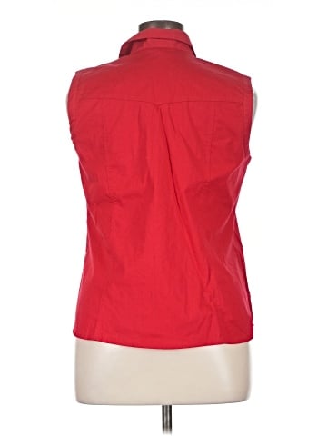 Villager Sleeveless Button-Down Shirt (view 2)