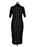 Shein Argyle Black Casual Dress Size 0X - photo 2