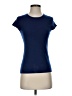 Aqua Blue Short Sleeve Top Size S - photo 1