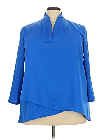 MING WANG 3/4 Sleeve Blouse (view 1)