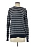 British Khaki 100% Cotton Stripes Gray Pullover Sweater Size S - photo 1