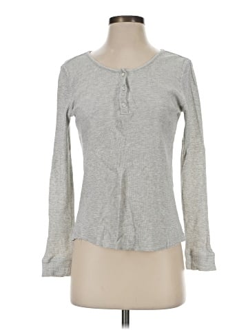 Soft Joie Long Sleeve Henley (view 1)