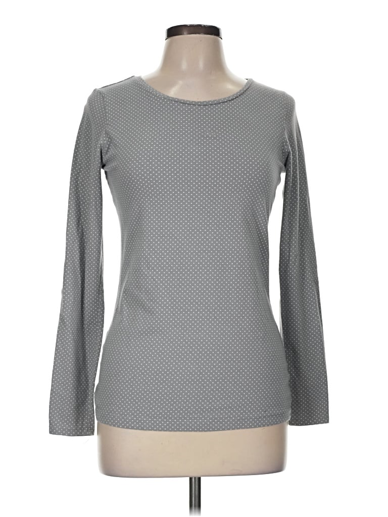 Pre-owned The Limited Long Sleeve T-shirt In Gray