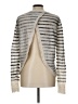 Pam & Gela Stripes Silver Wool Pullover Sweater Size L - photo 2