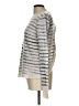Pam & Gela Stripes Silver Wool Pullover Sweater Size L - photo 5