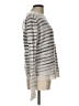 Pam & Gela Stripes Silver Wool Pullover Sweater Size L - photo 4