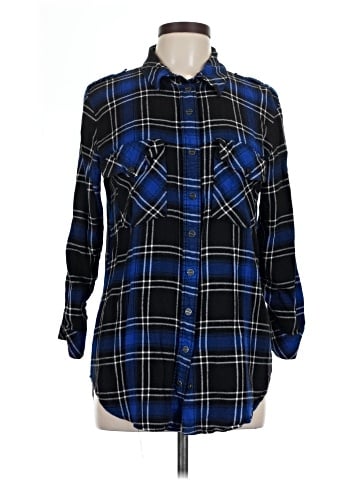 Sanctuary 3/4 Sleeve Button-Down Shirt (view 1)