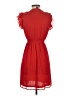 H&M 100% Polyester Red Cocktail Dress Size 4 - photo 2
