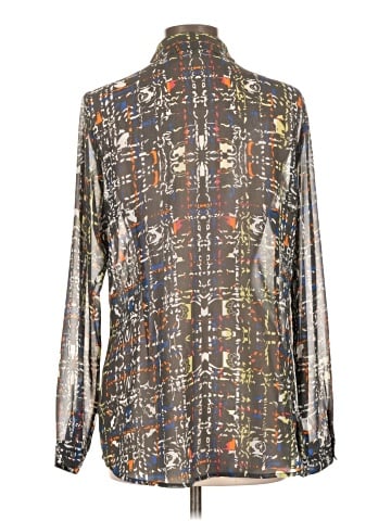 CAbi Long Sleeve Button-Down Shirt (view 2)
