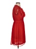 H&M 100% Polyester Red Cocktail Dress Size 4 - photo 4