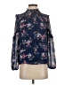 WAYF 100% Polyester Blue Long Sleeve Blouse Size XS - photo 1