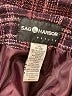 Sag Harbor 100% Polyester Plaid Burgundy Blazer Size 8 (petite) - photo 6