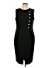Calvin Klein Black Cocktail Dress Size 12 - photo 1