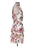 MSK 100% Polyester Floral White Cocktail Dress Size S - photo 4
