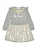Bonnie Jean 100% Polyester Silver Dress Size 10 - photo 1