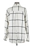 Z Supply Plaid Ivory Long Sleeve Button-Down Shirt Size M - photo 2