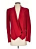 Rebecca Minkoff 100% Silk Red Silk Blazer Size S - photo 1