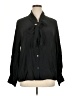 Gap 100% Rayon Black Long Sleeve Blouse Size XL - photo 1