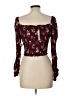 Assorted Brands Burgundy 3/4 Sleeve Blouse Size L - photo 2