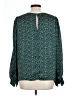 Louche 100% Polyester Green Long Sleeve Blouse Size 12 - photo 2