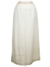 Talbots Solid Ivory Formal Skirt Size 12 - photo 1