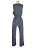 En Focus Studio Polka Dots Blue Jumpsuit Size 4 - photo 2