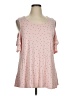 Elle Polka Dots Pink Tank Top Size XL - photo 1
