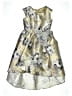 Bonnie Jean 100% Polyester Metallic Silver Dress Size 8 - photo 1