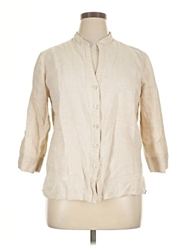 Covington 3/4 Sleeve Button-Down Shirt (view 1)