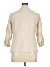 Covington 100% Linen Ivory 3/4 Sleeve Button-Down Shirt Size 14 - photo 2