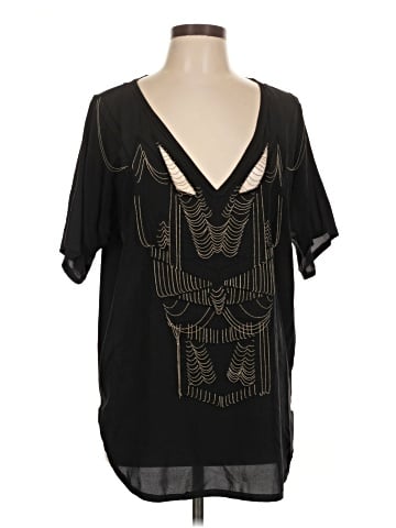Nicole Miller Short Sleeve Blouse (view 1)