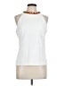 J. McLaughlin White Sleeveless Blouse Size L - photo 1
