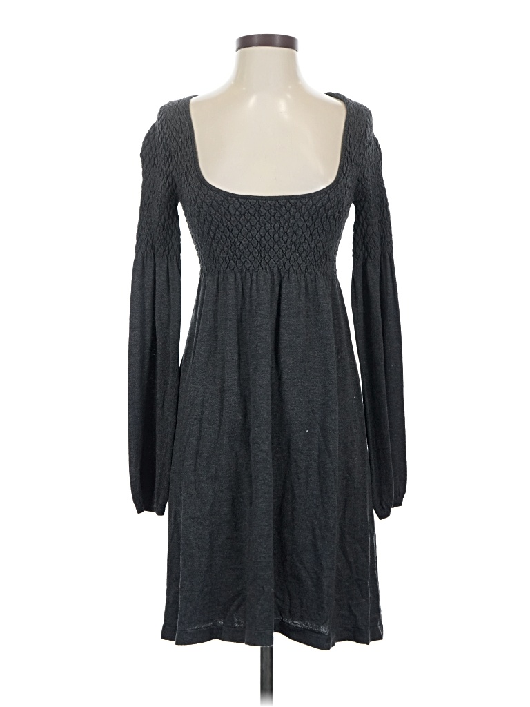 Pre-owned Max Studio Casual Dress In Gray