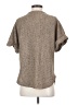 Max Studio Tweed Brown Short Sleeve Turtleneck Size S - photo 1