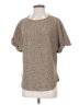 Max Studio Tweed Brown Short Sleeve Turtleneck Size S - photo 2