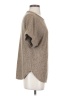 Max Studio Tweed Brown Short Sleeve Turtleneck Size S - photo 5