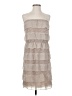 BCBGMAXAZRIA 100% Polyester Tan Cocktail Dress Size 4 - photo 1