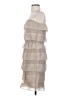 BCBGMAXAZRIA 100% Polyester Tan Cocktail Dress Size 4 - photo 5