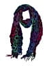 Mix & CO 100% Polyester Animal Print Purple Blue Scarf One size - photo 1