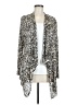 Chico's Silver Kimono Size Med (1) - photo 1