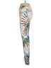 Fabletics Print Blue Leggings Size 10 - photo 5