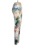 Fabletics Print Blue Leggings Size 10 - photo 4