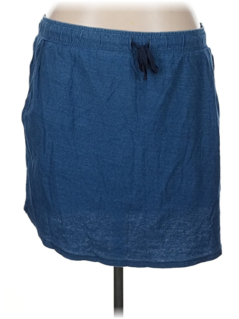 Pre-owned Boden Casual Skirt In Blue