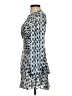 Zara Print Blue Cocktail Dress Size XS - photo 5